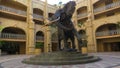 The magnificent Shawu in the Elephant Courtyard, The Palace of the Lost City, Sun City, South Africa