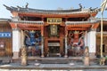 Xingjiao temple in Sideng square, Shaxi, China