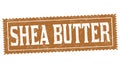 Shea butter sign or stamp