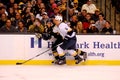 Shea Weber v. Tyler Seguin (Predators v. Bruins ) Royalty Free Stock Photo