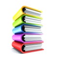 Sheaf office folders Royalty Free Stock Photo