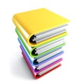 Sheaf office folders Royalty Free Stock Photo