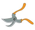 Shears clip art vector illustration isolated