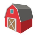 Shed cartoon icon