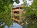 Outhouse along l`ille river in Rennes, France