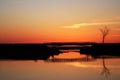 Shediac Sunset Royalty Free Stock Photo