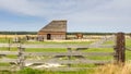 Sheep barn Royalty Free Stock Photo