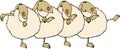 Sheep Chorus Line