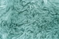 Sheep fur Blue sheepskin rug background texture Royalty Free Stock Photo