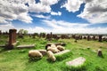 Sheep graze in Noratus Royalty Free Stock Photo