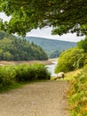 View over Ladybower reservoir