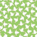 Sheep head pattern seamless. Lamb face background. vector texture