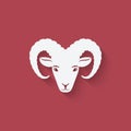Sheep head symbol