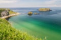 Sheep Island, off the north Antrim coast, Northern Ireland Royalty Free Stock Photo