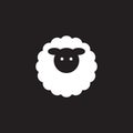 Sheep / lamb icon design vector