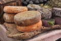 Sheep milk cheese from Sardinia, Italy