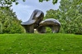 Sheep Piece sculpture by Henry Moore in Zurich, Switzerland