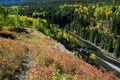 Sheep River Valley in Autumn