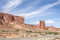 Sheep Rock in Arches National Park Royalty Free Stock Photo