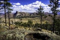 Sheep Rock from the Trees