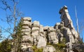 Sheep rocks formations in Karkonosze National Park, Poland Royalty Free Stock Photo