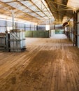 Sheep shearing shed now abandoned Royalty Free Stock Photo