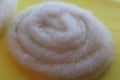 Sheep wool roving Royalty Free Stock Photo
