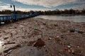 Sheepshead Bay after the Superstorm Sandy Royalty Free Stock Photo