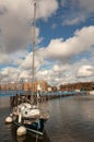 Sheepshead Bay after the Superstorm Sandy Royalty Free Stock Photo