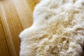 Sheepskin Rug Royalty Free Stock Photo