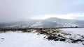 Sheepstor, Dartmoor Snow scenes. Devon uk