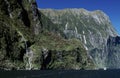 Sheer Rock and Mountain Coastline