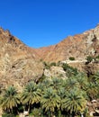 Shees valley a mountains area, wadi shees in uae