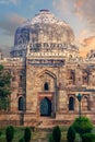 Sheesh Gumbad at early morning in Lodi Garden Monuments