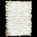 Sheet of crumpled paper