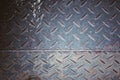 Sheet metal background  The old surface is beautiful, gray color is rusty. Royalty Free Stock Photo