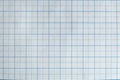 A sheet of millimeter paper for drawing drawing drawings, paper background Royalty Free Stock Photo