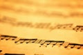 Sheet Music Royalty Free Stock Photo