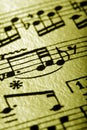 Sheet Music Royalty Free Stock Photo