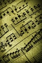 Sheet Music Royalty Free Stock Photo