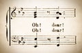 Sheet music