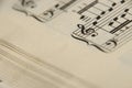 Sheet music 5 Royalty Free Stock Photo