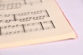 Sheet music Royalty Free Stock Photo