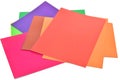 Sheets of multi-colored cardboard. Royalty Free Stock Photo