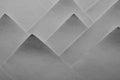 Sheets of paper in the form of mountain Royalty Free Stock Photo
