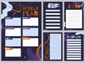 Sheets template for organizer, planner, to do list