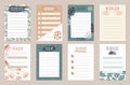 Sheets template for organizer, planner, to do list