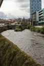 Sheffield - City in South Yorkshire, UK. River Don Royalty Free Stock Photo