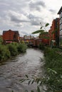 Sheffield - City in South Yorkshire, UK. River Don Royalty Free Stock Photo