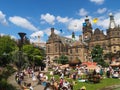 Sheffield Peace Gardens in Northern England.